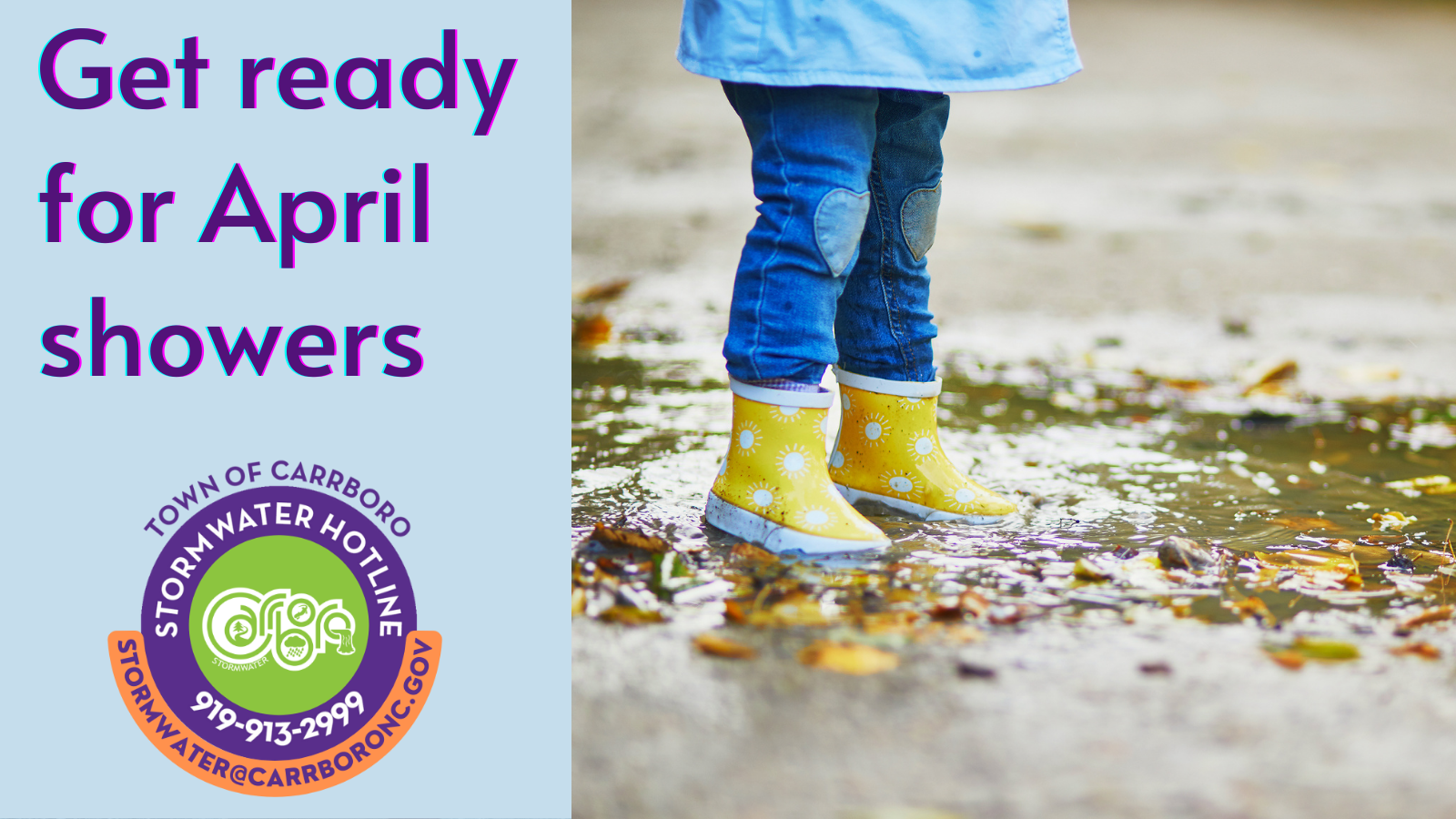 Get ready for April showers REVISED