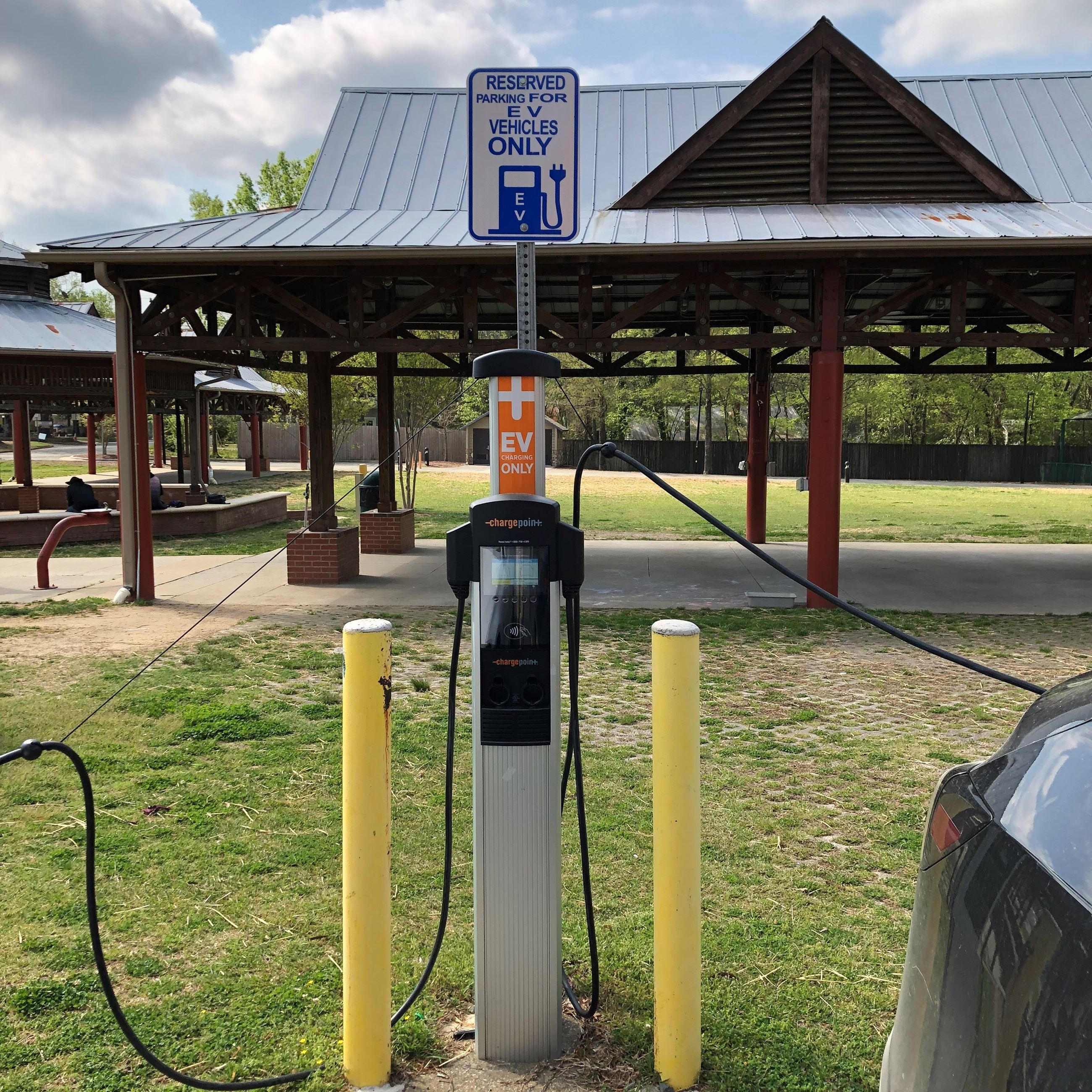 Town Commons Charging station