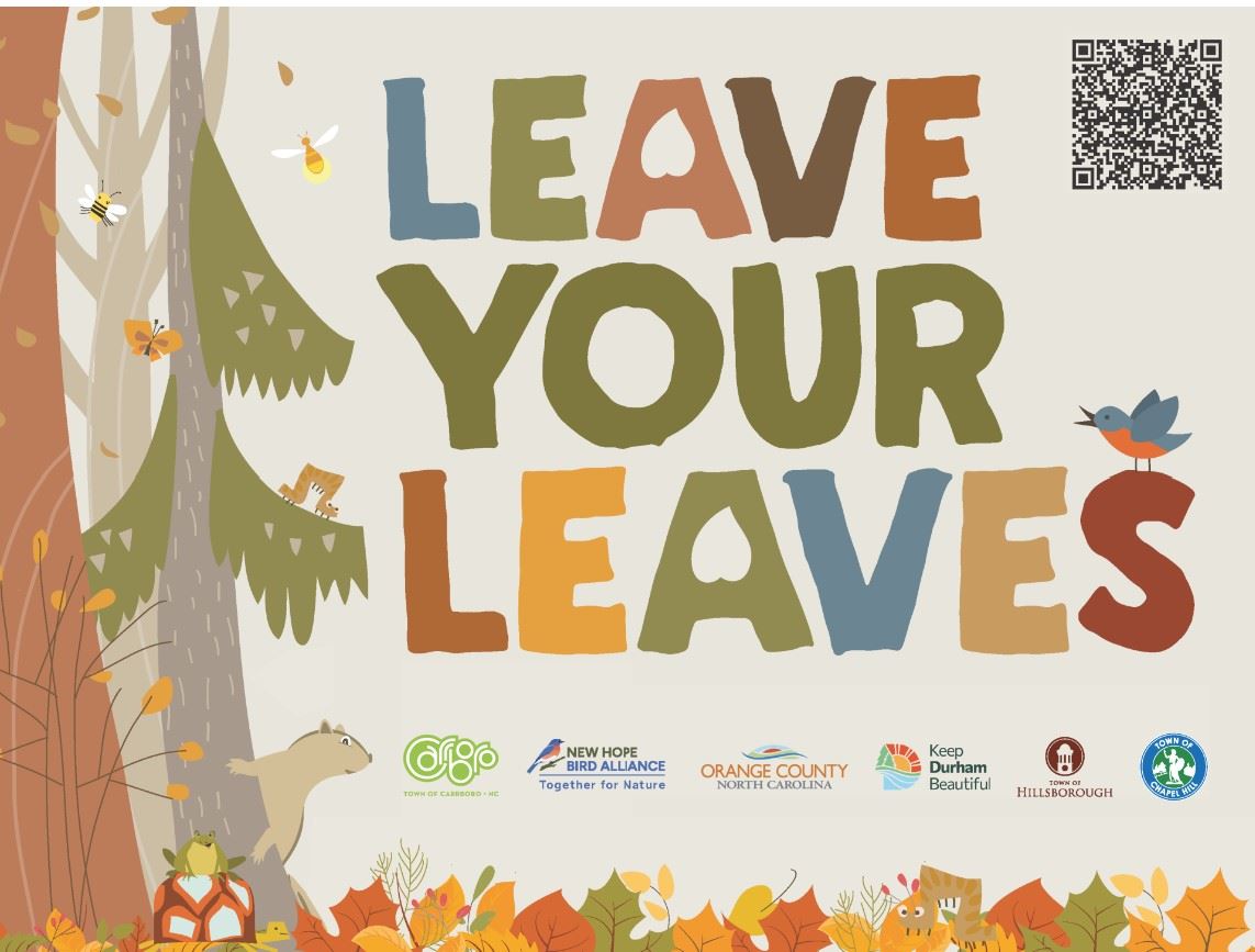 Leave Your Leaves Poster 2024